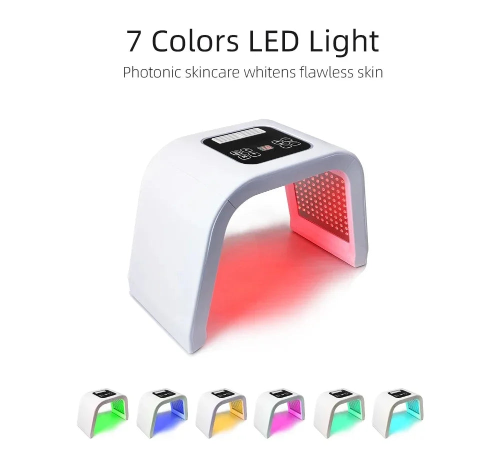 7 Color LED Photon Machine Threapy Face&Body Mask Machine Salon Home Use Rejuvenation Acne SPA Home Use Skin Care anti-wrinkle