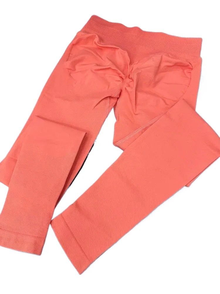 Gym Leggings Women Clothes Scrunch Butt Seamless Leggings High Waist Yoga Pants Workout Gym Leggings Fitness Booty Sports Tights