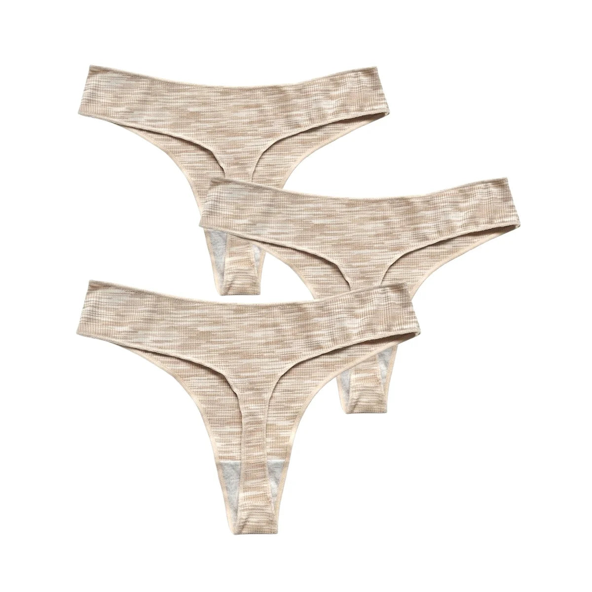 3Pcs/Set Women Panties Low Rise G-string Seamless Underwear Female Underpants Comfort Panties Sexy Lingerie S-XL Thongs
