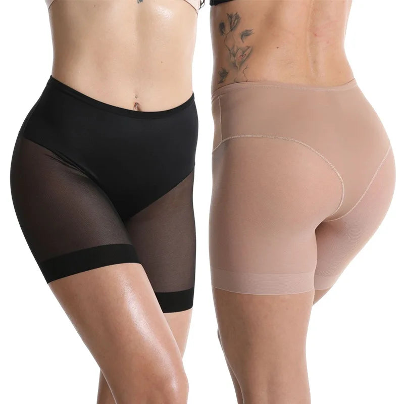Anti Chafing Thigh Safety Shorts Pants Women Shorts Under Skirt Sexy Underwear Belly Slimming Shaperwear Pants S-3XL