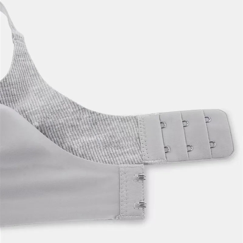 Push Up Bras For Women Non-wire Brassiere Soft Comfy Letter Straps Top Sexy Lingerie U-shaped Back Seamless Underwear Intimates