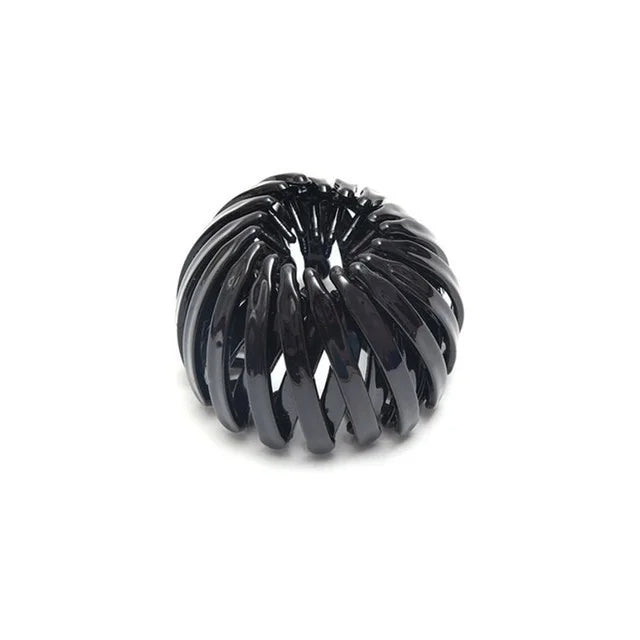 Fashion Women Bun Hair Claw Horsetail Buckle Hair Clip Bird Nest Expanding Hair Accessories Female Ponytail Hair Accessories