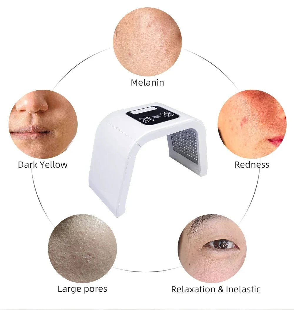 7 Color LED Photon Machine Threapy Face&Body Mask Machine Salon Home Use Rejuvenation Acne SPA Home Use Skin Care anti-wrinkle