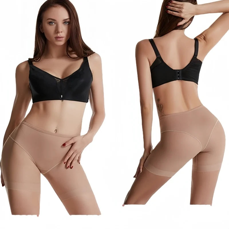 Anti Chafing Thigh Safety Shorts Pants Women Shorts Under Skirt Sexy Underwear Belly Slimming Shaperwear Pants S-3XL