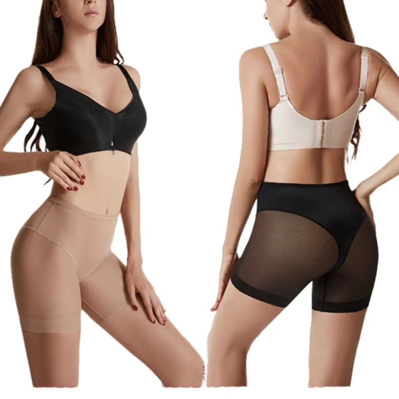 Anti Chafing Thigh Safety Shorts Pants Women Shorts Under Skirt Sexy Underwear Belly Slimming Shaperwear Pants S-3XL