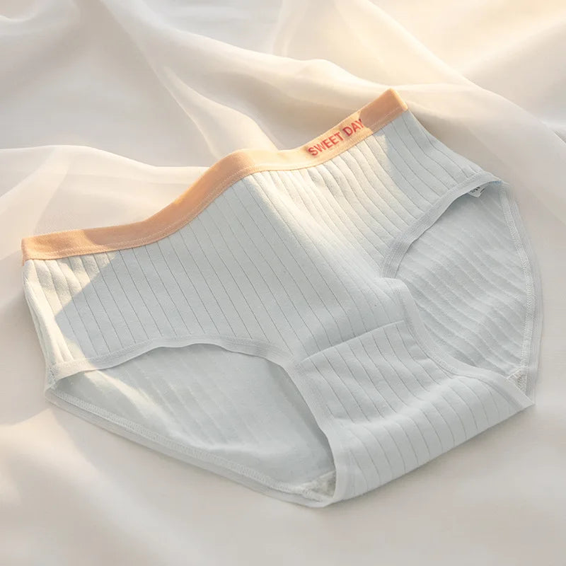 1Pc Cotton Panties Women Seamless Underwear Breathable Panty Female Solid Color Underpants Briefs M-XL Sexy Lingerie