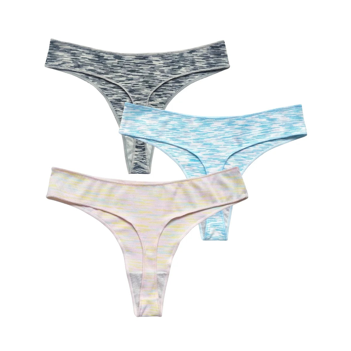 3Pcs/Set Women Panties Low Rise G-string Seamless Underwear Female Underpants Comfort Panties Sexy Lingerie S-XL Thongs