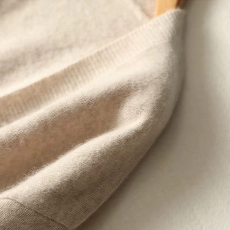 Autumn Winter Long Woolen Knitwear Sweater Custom Real Wool Knit Cardigans for Women