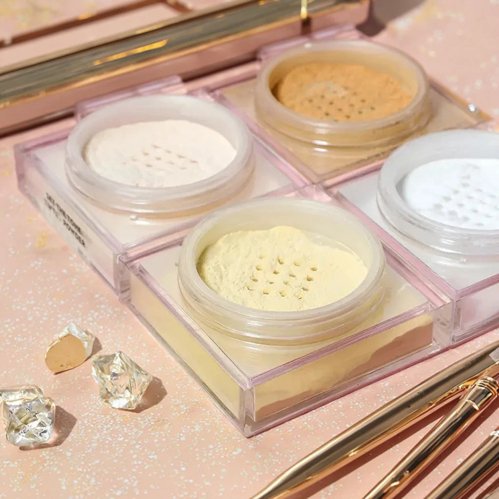 New Arrival 14 Colors Make Your Own Brand Waterproof Private Label Face Makeup Loose Translucent Setting Loose Powder