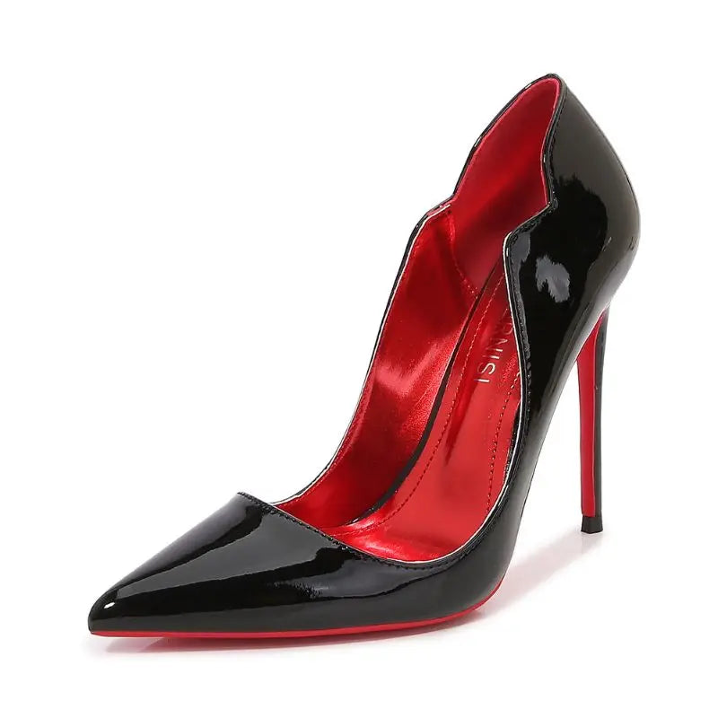 Luxury Elegant Female Footwear Office Wear Pumps Shoes High Heels for Ladies