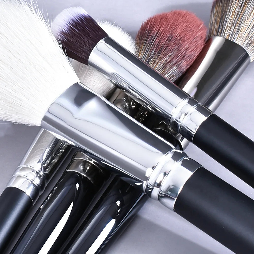 Professional 20pcs Private Label Synthetic Hair Wooden Handle Goat Hair Cruelty Free Makeup Brush Set