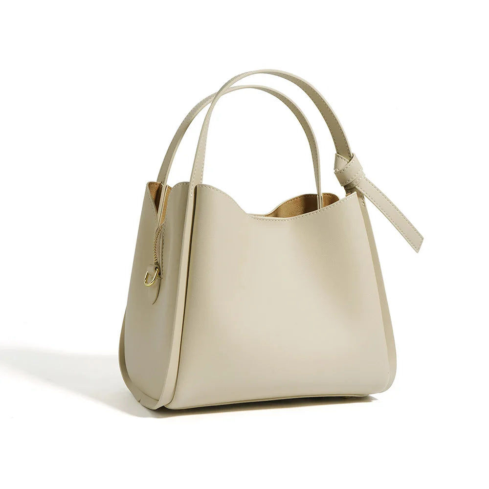 Large Capacity Leather Bags Women Genuine Leather Luxury Handbags Real Cowhide Luxury Handbags for Ladies
