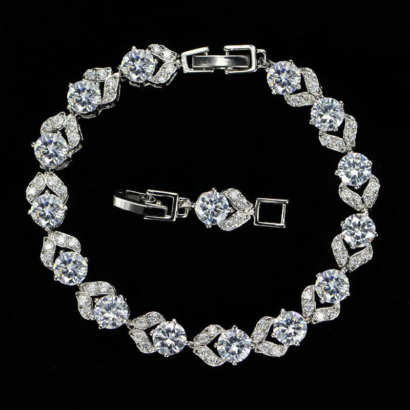 Tennis Bracelet for Women Man Unisex Beautifully Wrist Jewelry Graduation Ceremony Feast