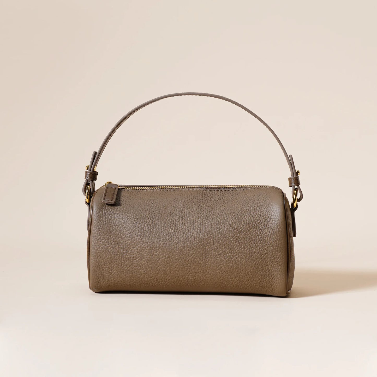 Women's Top-Grain Cowhide Genuine Leather Hand-held Crossbody Bag Elegant Underarm Style Chains Decoration New Trendy Versatile