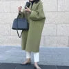 Popular Women's Wear 2025 Autumn/Winter New Coat Temperament Commuter Solid Color Korean Version Straight Tube Loose Fit