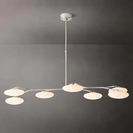 Modern LED Pendant Light New Fashion Design Glass Ball E27 Chandelier for Living Room Staircase Easy Hanging Installation