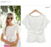2025 Customize Available Plus Size Chiffon Blouse and Shirts for Summer Short Sleeve Women Clothing Fashionable Loose Shirts