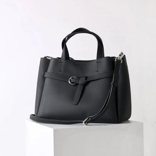 2025 New Versatile Top Layer Cow Leather Large Capacity Tote Bag Wedding Bag Large Handbag