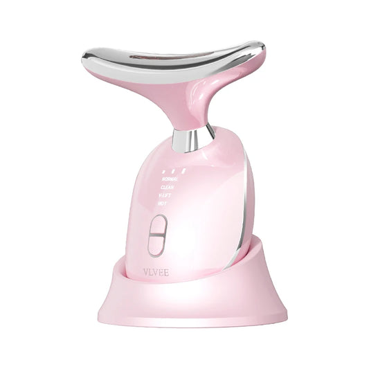 New Neck Massager Facial Lift Three Light Modes Electric Skin Tightening Device Beauty Instrument