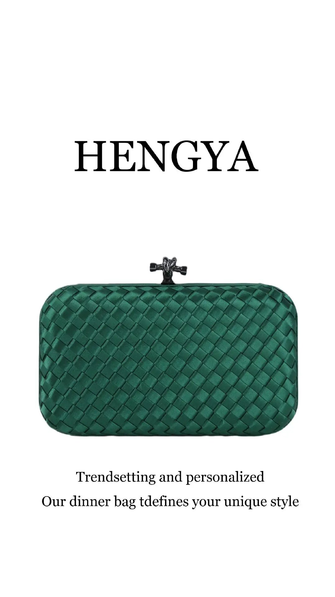 Luxury Satin Woven Ladies Crossbody Bag Handmade Evening Purse Chains for Banquet Wedding Dress Fashionable Clutch for Women