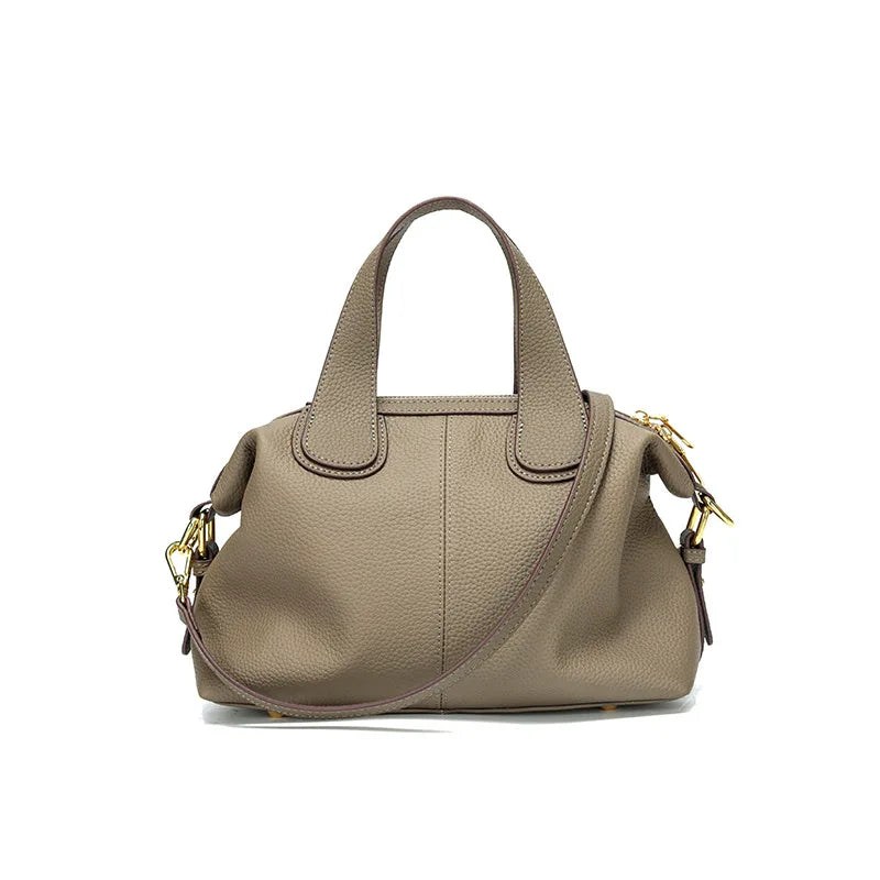 2025 New Tote Bag Large Capacity Leather Handbag for Girls  Luxury New Design Women Handbag