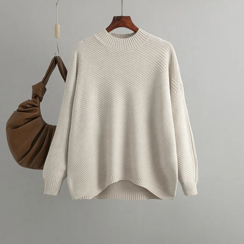 Sweater Warm Causal Style Turtleneck Sweater Women Sweater