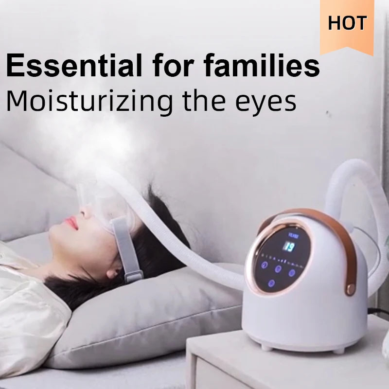 Portable New Eye Atomizer Hot and Cold Dual-mode Eye Dry Fatigue Eye Moisturizer Intelligent Timing