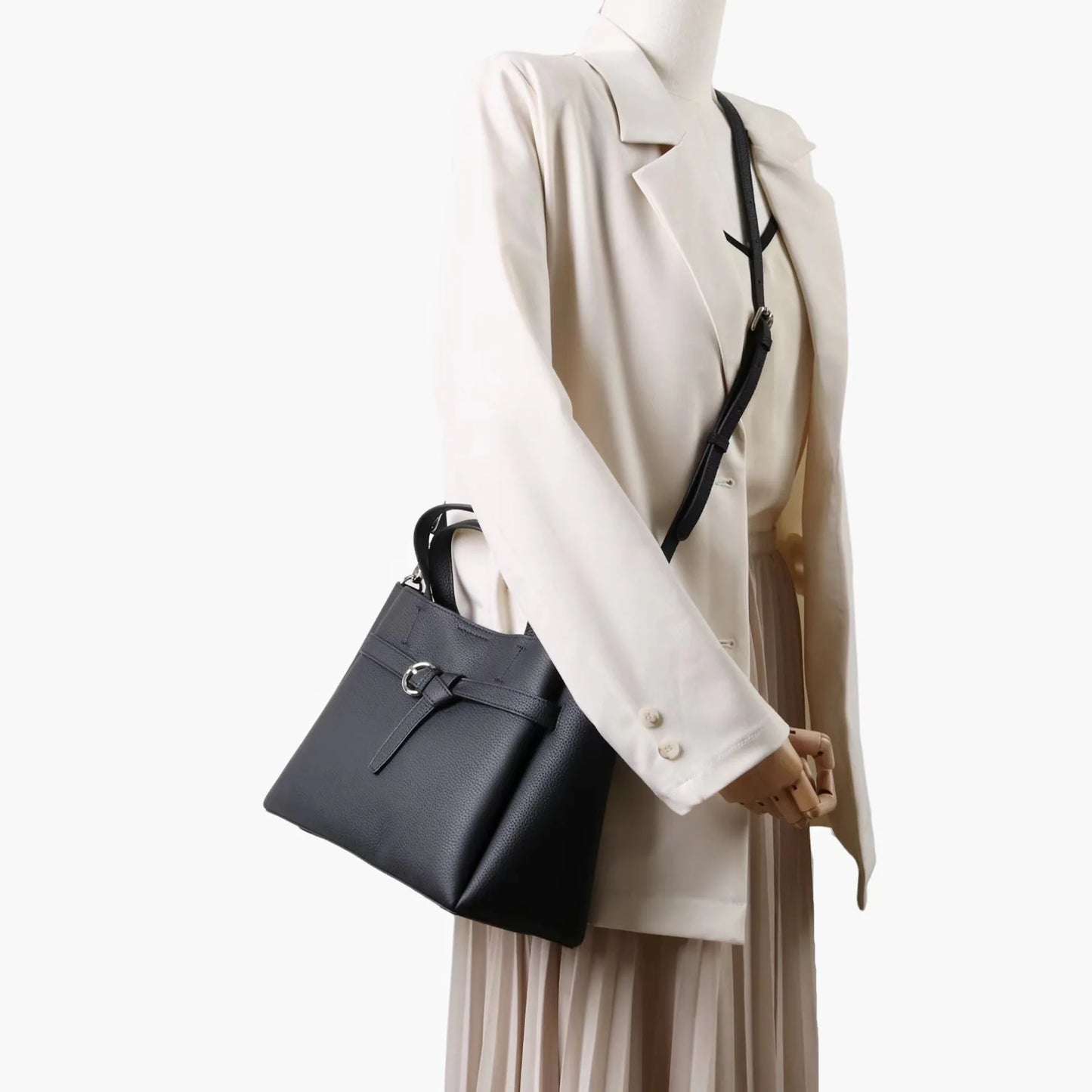 2025 New Versatile Top Layer Cow Leather Large Capacity Tote Bag Wedding Bag Large Handbag