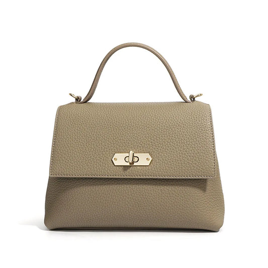 2025 Fashion Simple Female Handbag Designers Women Shoulder Bags Quality Cowhide Leather Crossbody Bags for Woman