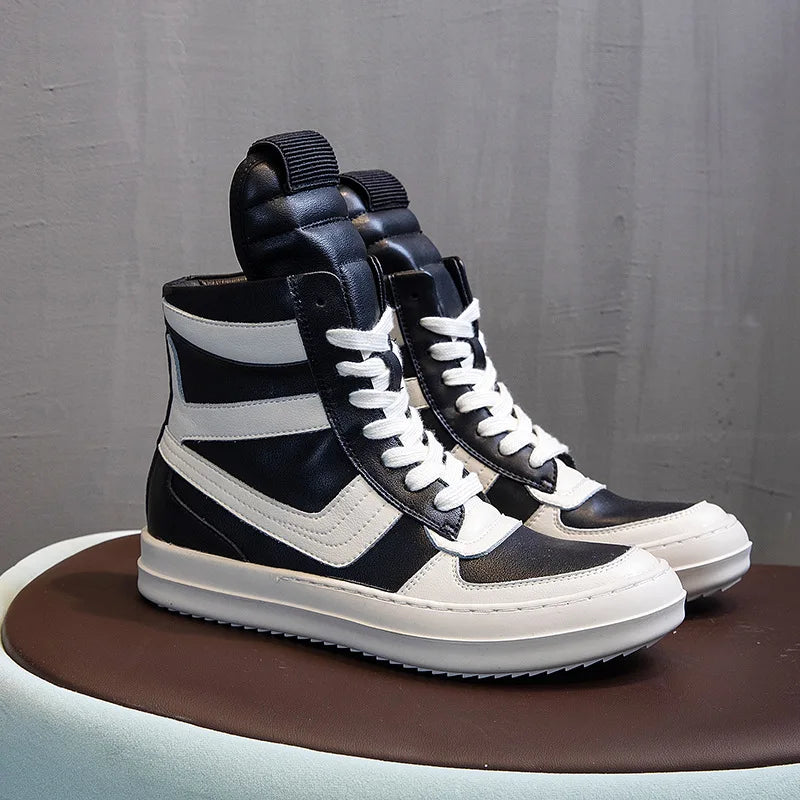 Unisex Autres Chaussures Classic Trainers Fashion Women&Men Quality Leather High Top Sneakers Trendy Walking Style Shoes