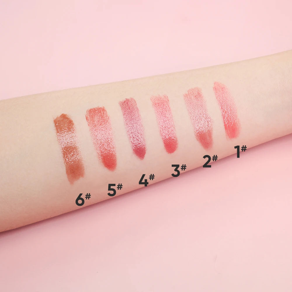 Lip Stick Hydrating Moisturizing Vegan Non-drying High Pigment Glossy Lipstick  Lip Gloss