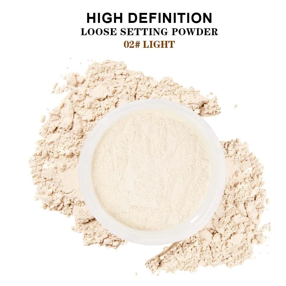 New Arrival 14 Colors Make Your Own Brand Waterproof Private Label Face Makeup Loose Translucent Setting Loose Powder