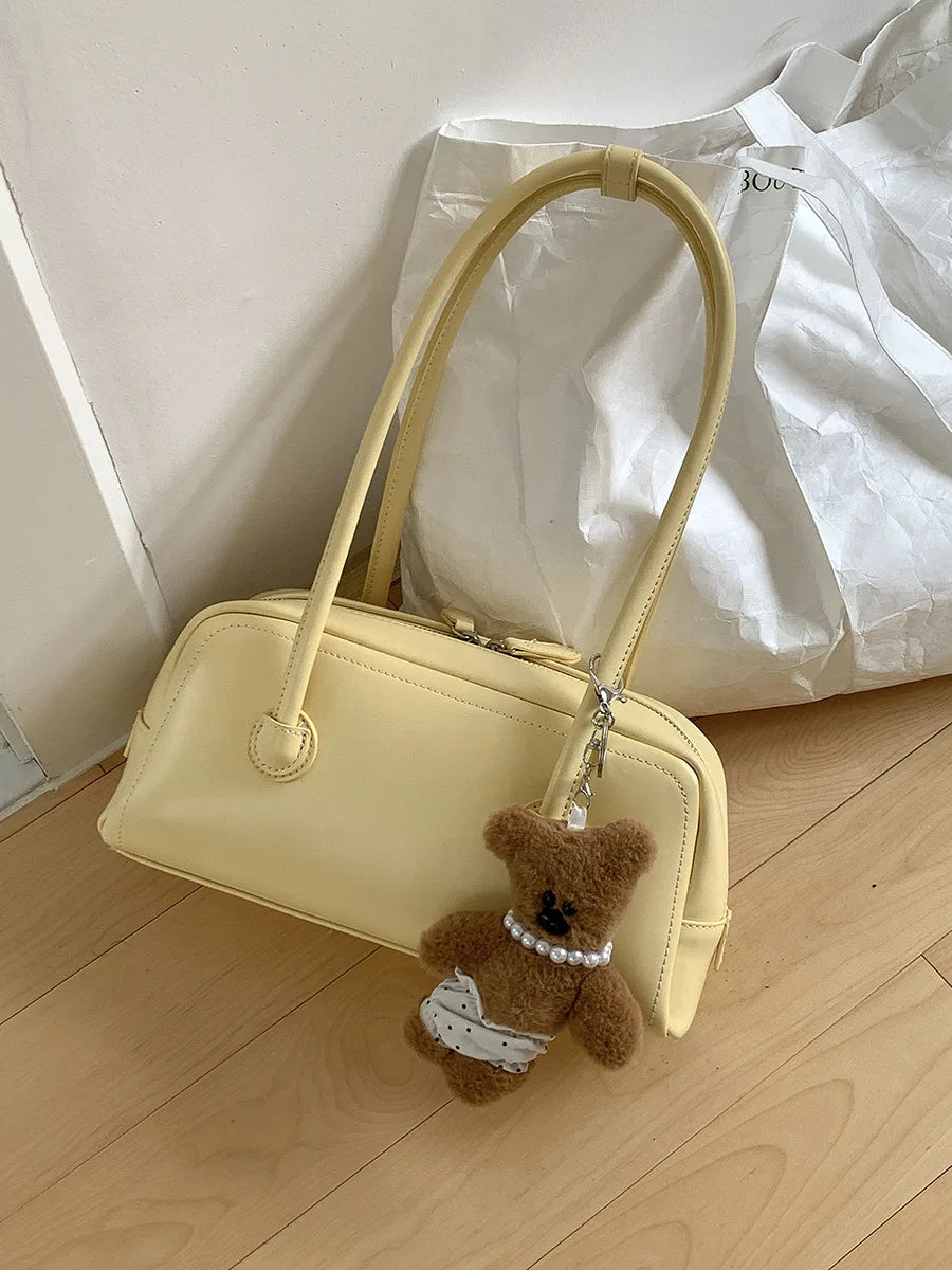 High-End Korean Version Cross-Border Women's Hand-Held Single-Shoulder Bag Unique New Style Small Square Evening Bag