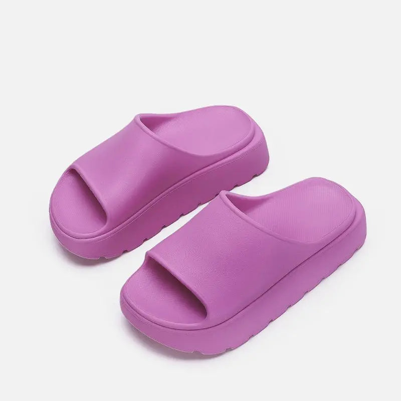 Sandalias Mujer Elastic Design Comfortable Cork Chaussure Femme Platform Shoes Women Wedge Heel Sandals EVA PU Rubber