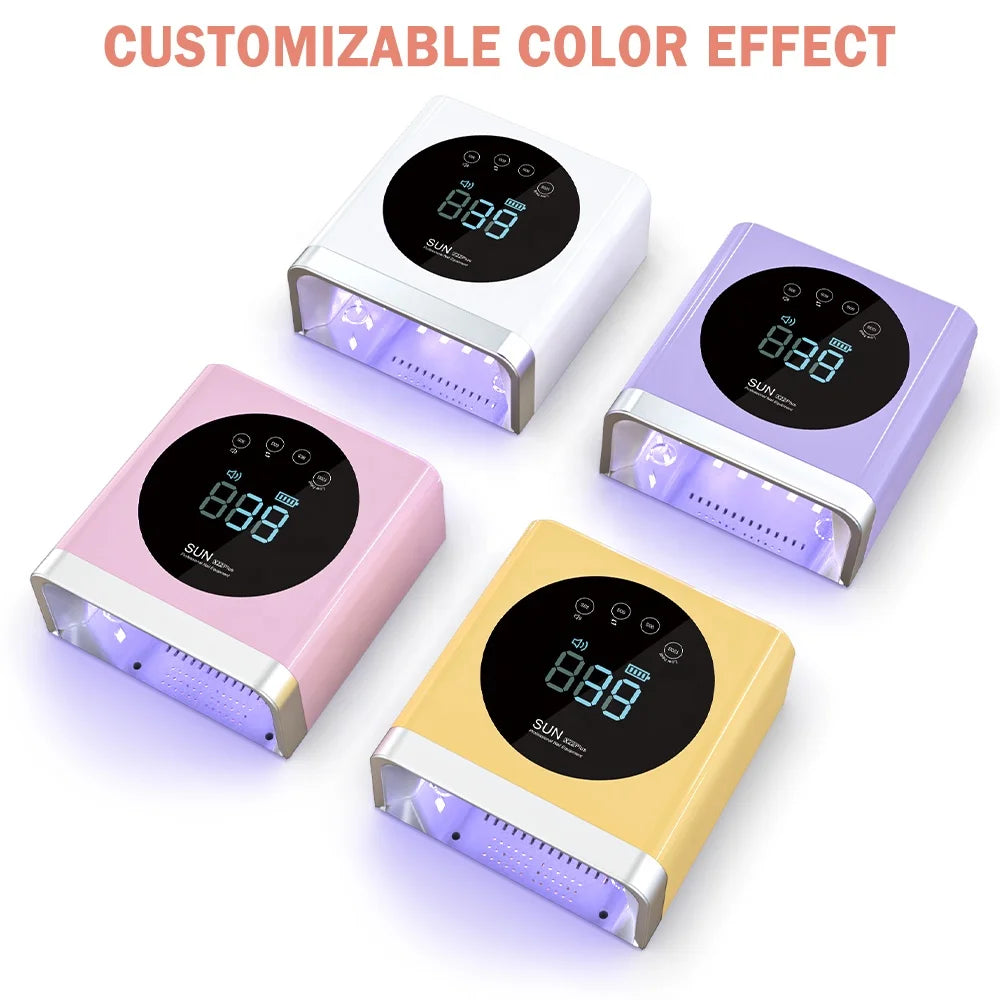 2025 High Quality Sunnail X22 Max 72W Upgrade Power Led Mini Uv Nail Lamp Used for Fast Dryer Machine