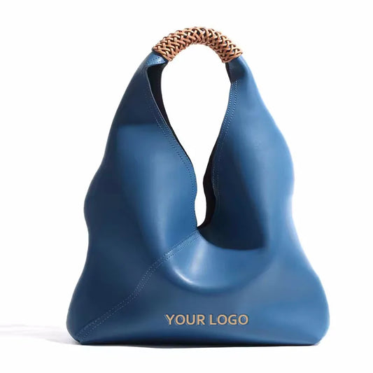 2026 Custom Trend Luxury Designer Bucket Handbags Shoulder Genuine Leather Women Tote Bags
