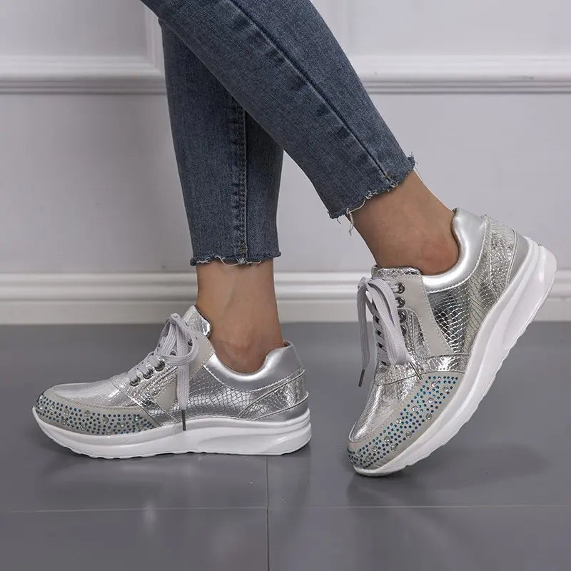 Fashion Girls Women Casual Shoes High Quality Branded Walking Style Casual Sports Running Shoes