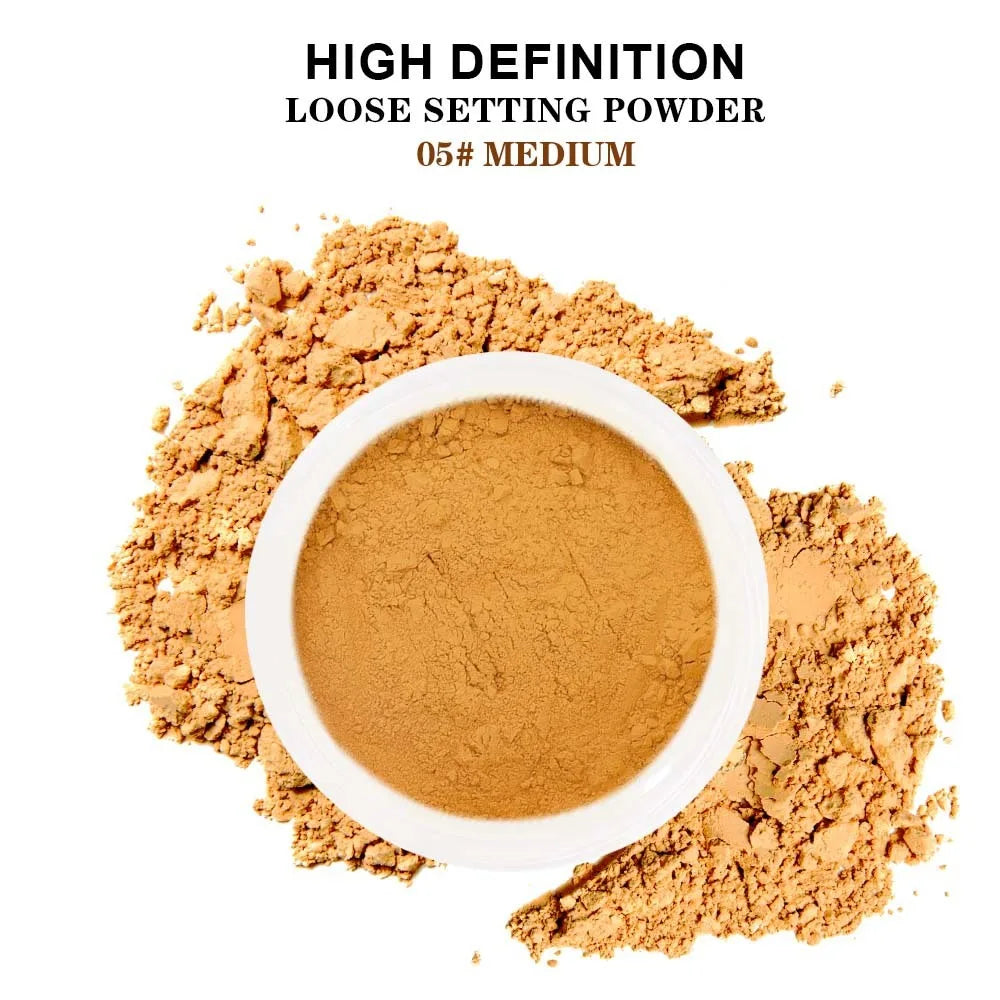 New Arrival 14 Colors Make Your Own Brand Waterproof Private Label Face Makeup Loose Translucent Setting Loose Powder