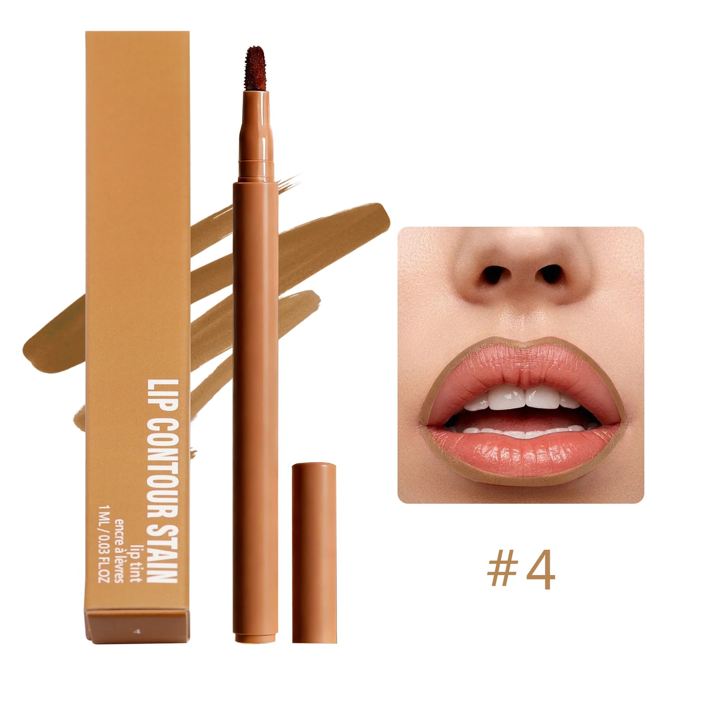 Waterproof Long Lasting Lip Contour Tint Lipliner Pen Factory Private Label 8 Color Fluffy Lip Liner Pencil