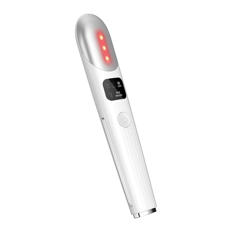 New Design Portable Electric Under Eye Red Light Therapy Massager Equipment Device Heat Compression Portable Usb