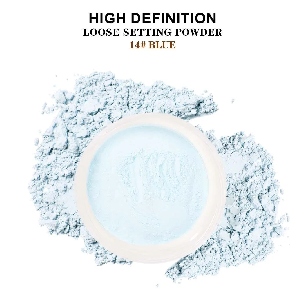 New Arrival 14 Colors Make Your Own Brand Waterproof Private Label Face Makeup Loose Translucent Setting Loose Powder