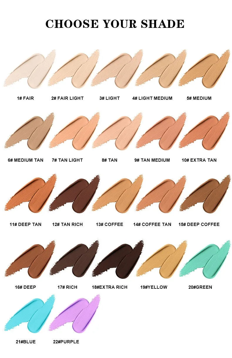 Liquid Concealer Full Coverage Makeup Private Label Waterproof Liquid Foundation Concealer