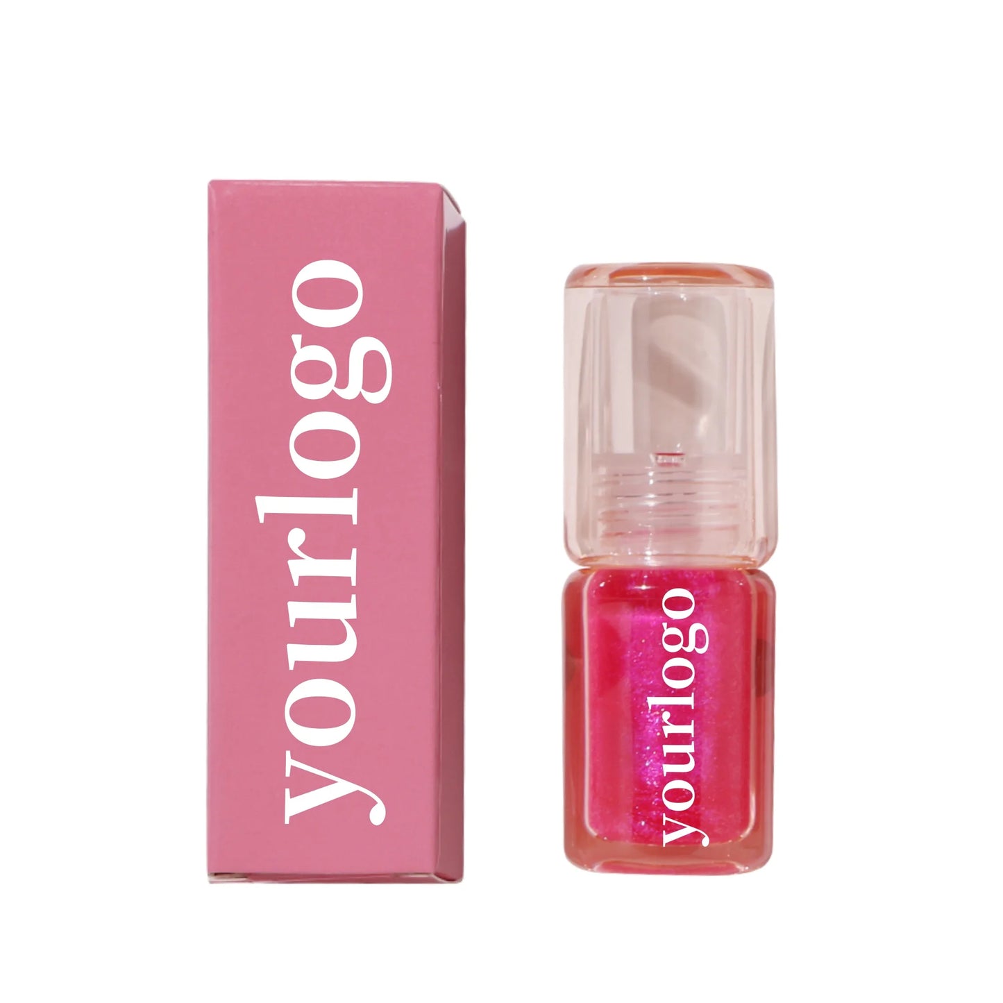 Vegan High-Shine Diamond Lip Gloss Sparkling Glitter & Non-Sticky Formula Plumping Lip Gloss
