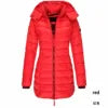 New Winter Women'S Cotton-Padded Jacket Women'S Mid-Length Slim Cotton Jacket Warm Down Jacket