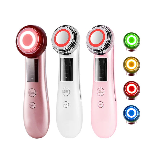 New Beauty Instrument Facial Beauty Device Cleansing Face Skin and Tightening Lifting Device LED Care