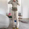 Casual Sexy Splice Pants Slim High Waist Cut Pants Women 90s Autumn Spring Fashion Streetwear Lady Hot Girl Yoga Pants