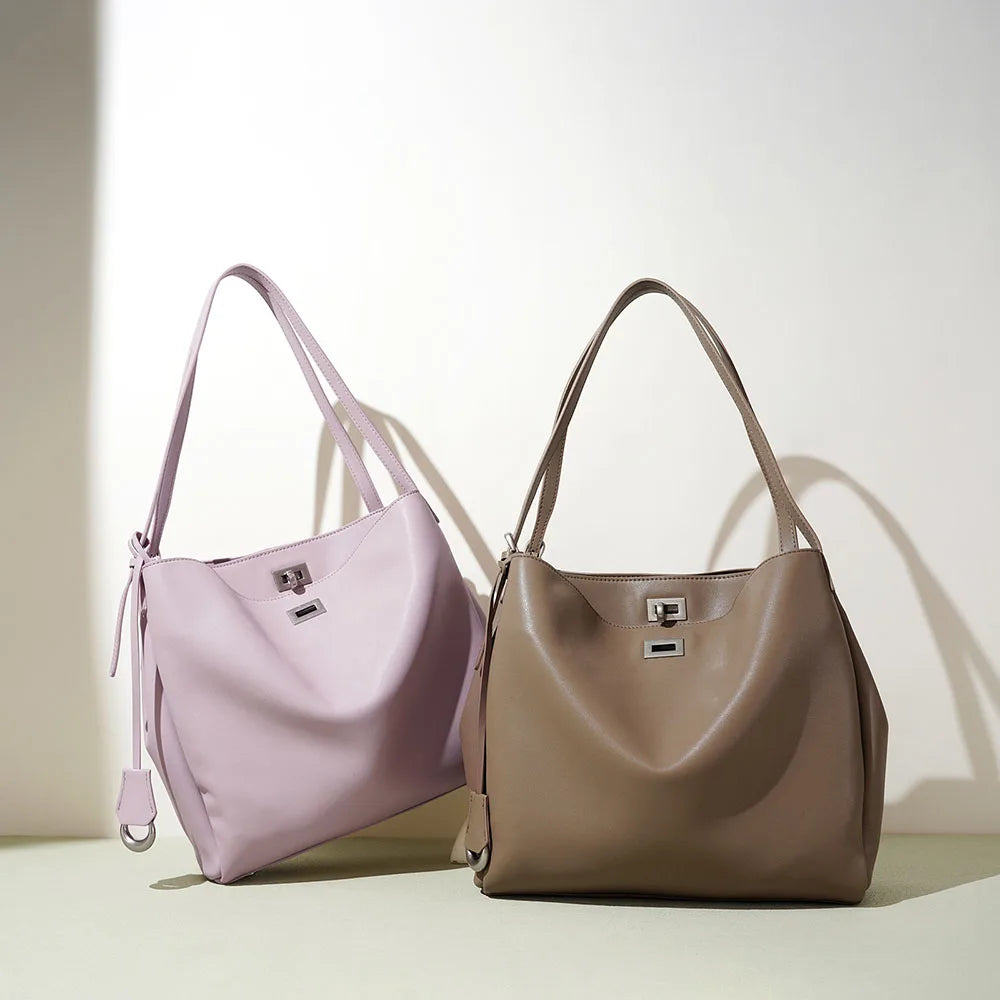 Luxury Ladies Genuine Cowhide Leather Handbags Fashion Women's Real Leather Shoulder Crossbody Messenger Bags