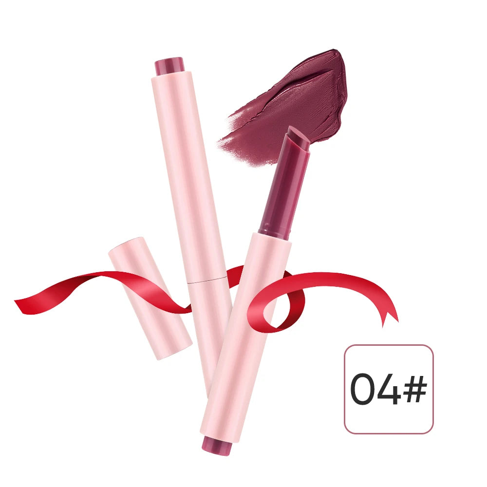 Lip Stick Hydrating Moisturizing Vegan Non-drying High Pigment Glossy Lipstick  Lip Gloss