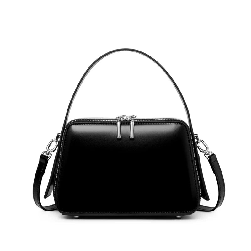 Wholesale Products Exquisite Women Bags Designer Luxury Leather Tote Handbag Genuine Cowhide Waxed Leather Fashion Casual Bag