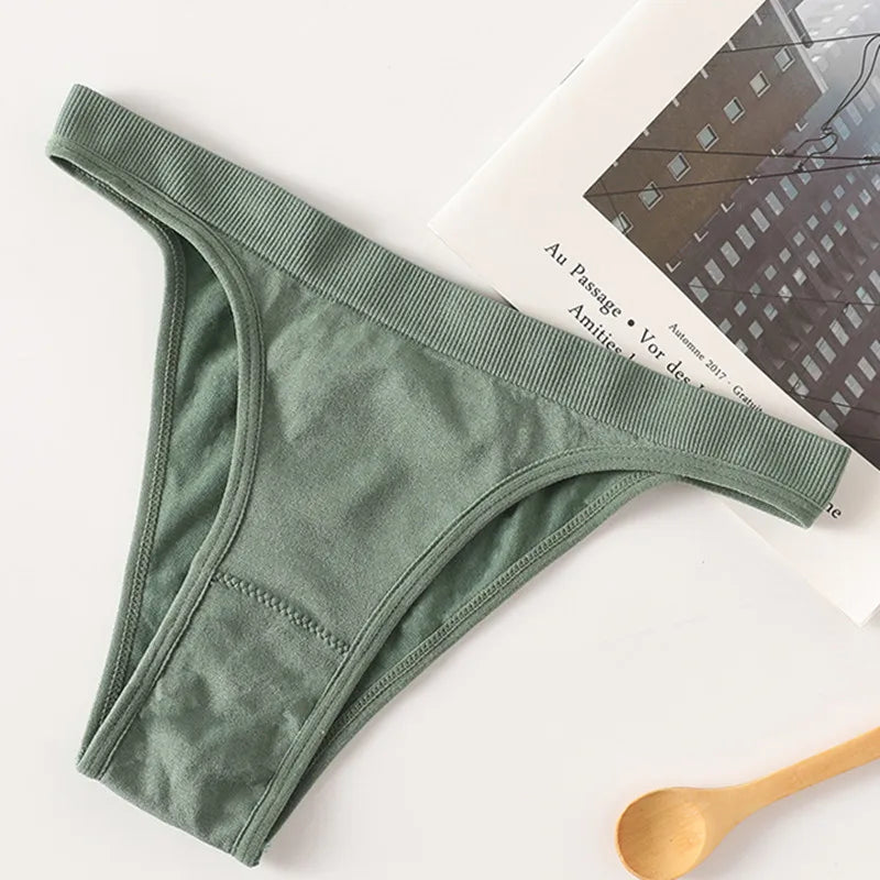1PC/2PCS Women's Thongs Seamless Underwear Brazilian Panties Sexy G-String Female Bottoms Sexy Lingerie High Cut Leg Pantys M-L